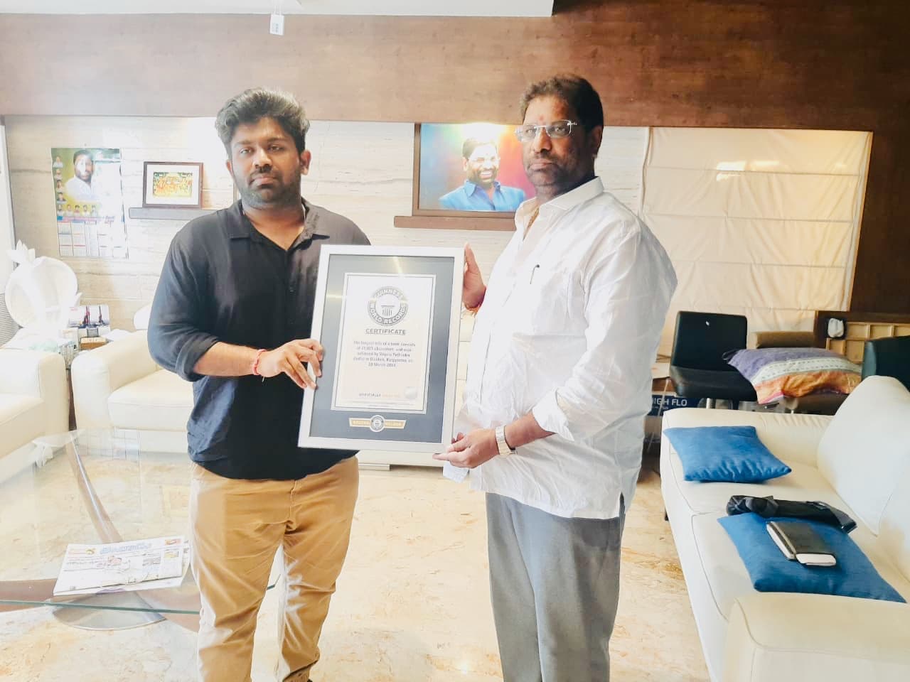 With Vaddiraju Ravichandra, MP Rajyasabha
